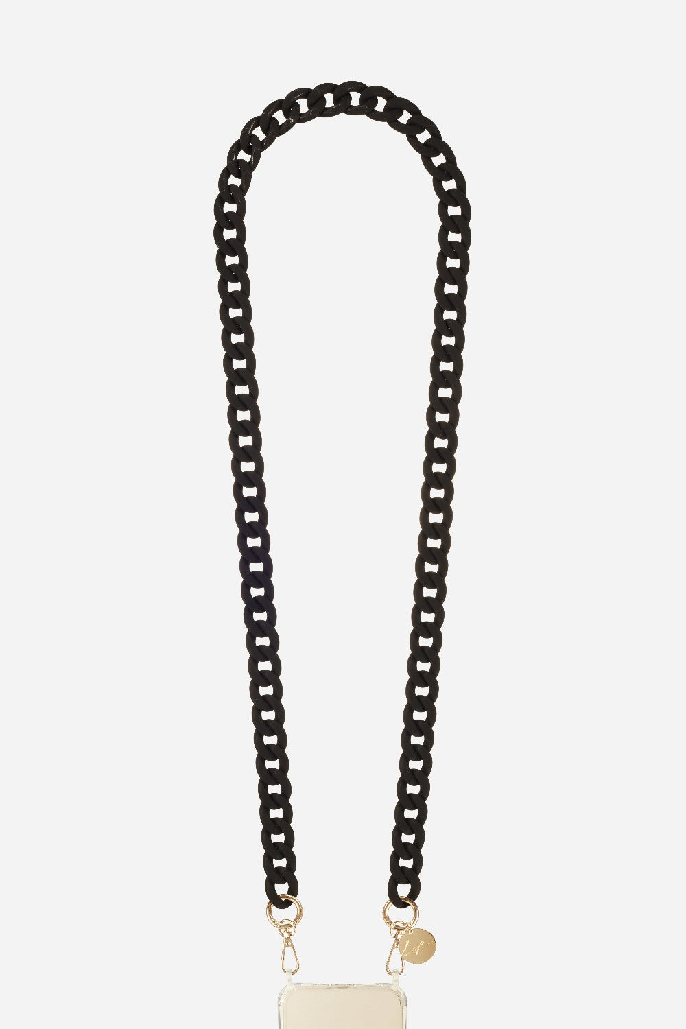 Long Sarah Chain Black 120 cm