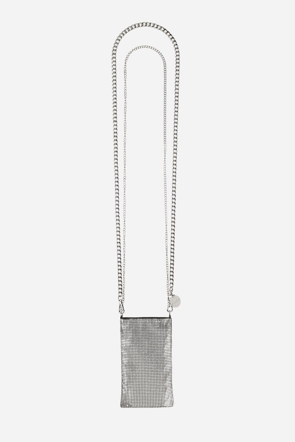 Salome Silver Shoulder Bag