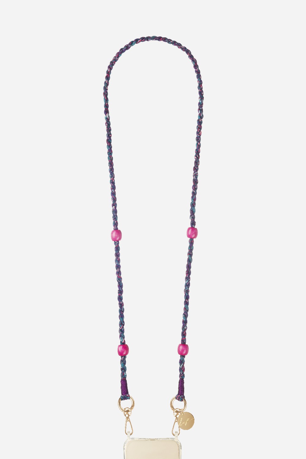 Long Lila Purple Chain 120 cm