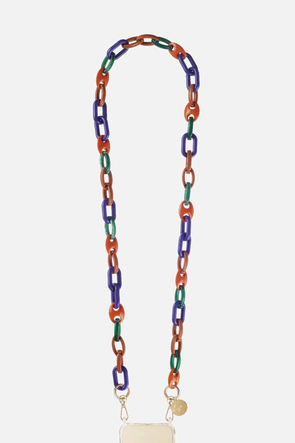 Long Alma Purple Chain 120 cm