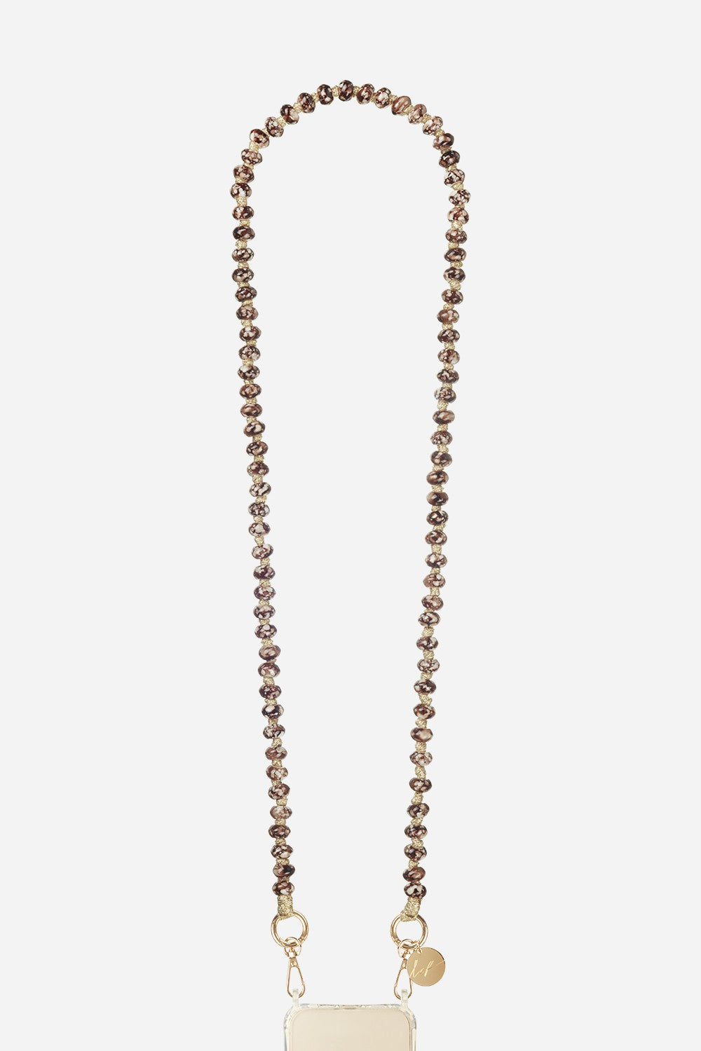 Long Jasna Brown Chain 120 cm