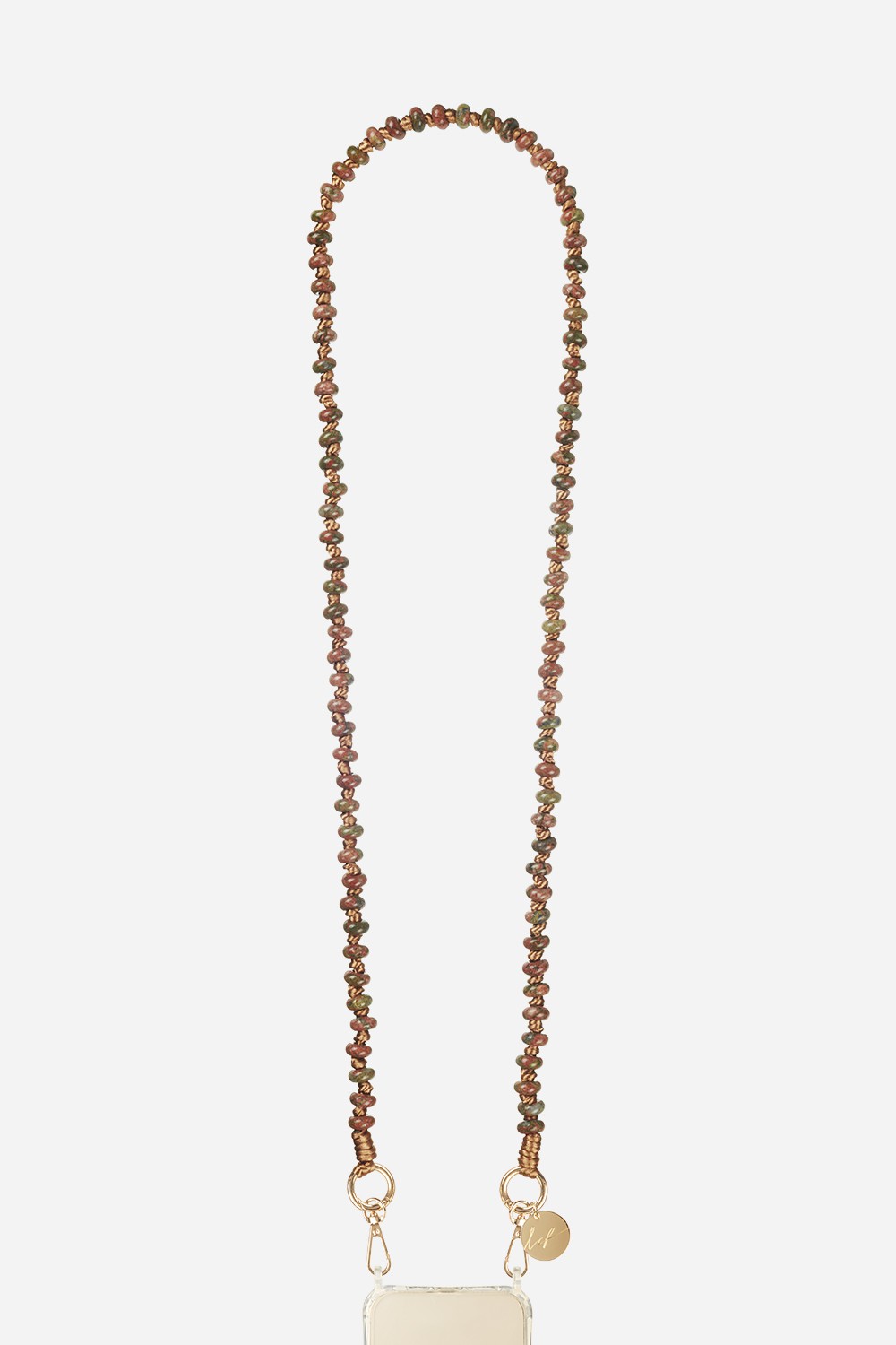 Emilia Beige Long Chain 120 cm