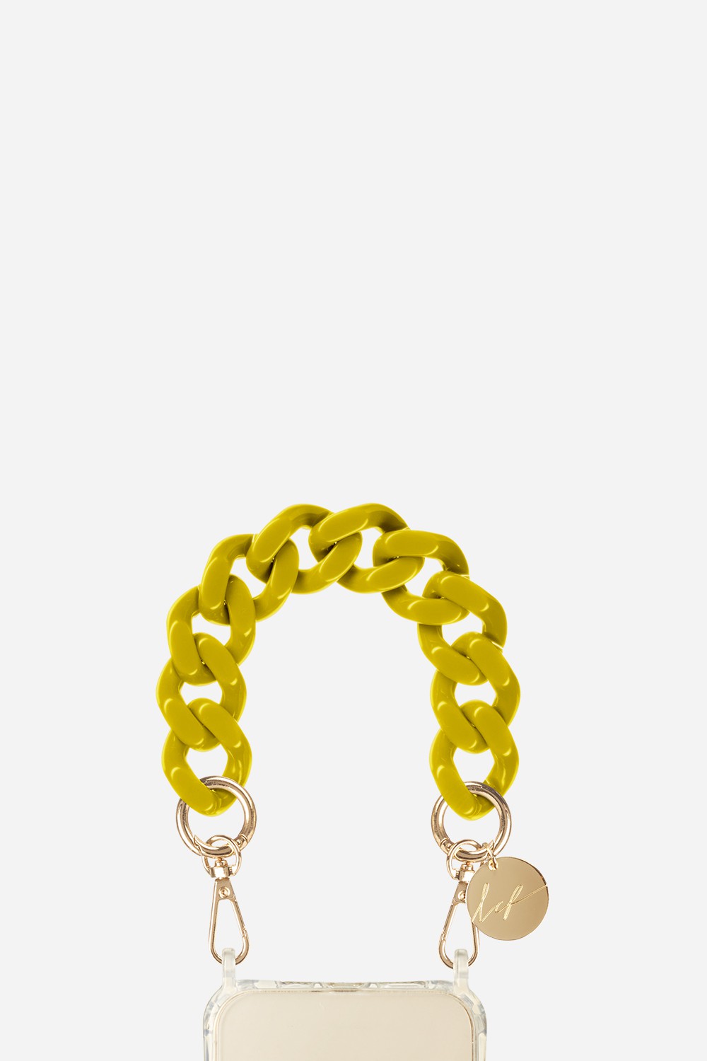 Gianna Mustard Short Chain 30 cm