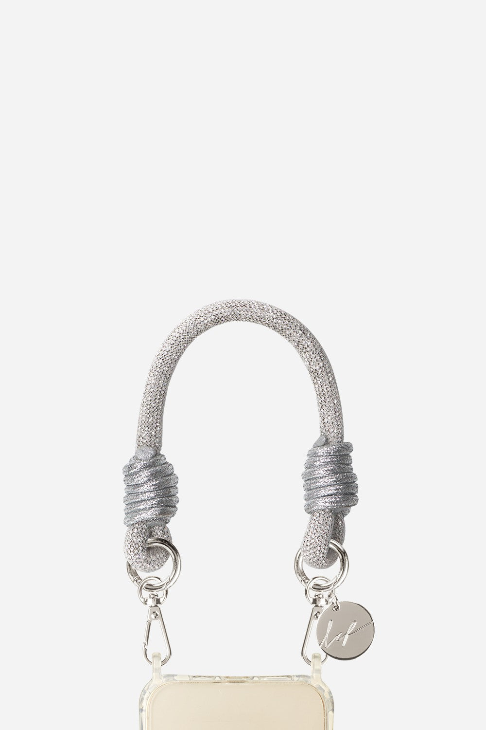 Evan Short Chain Silver 40 cm