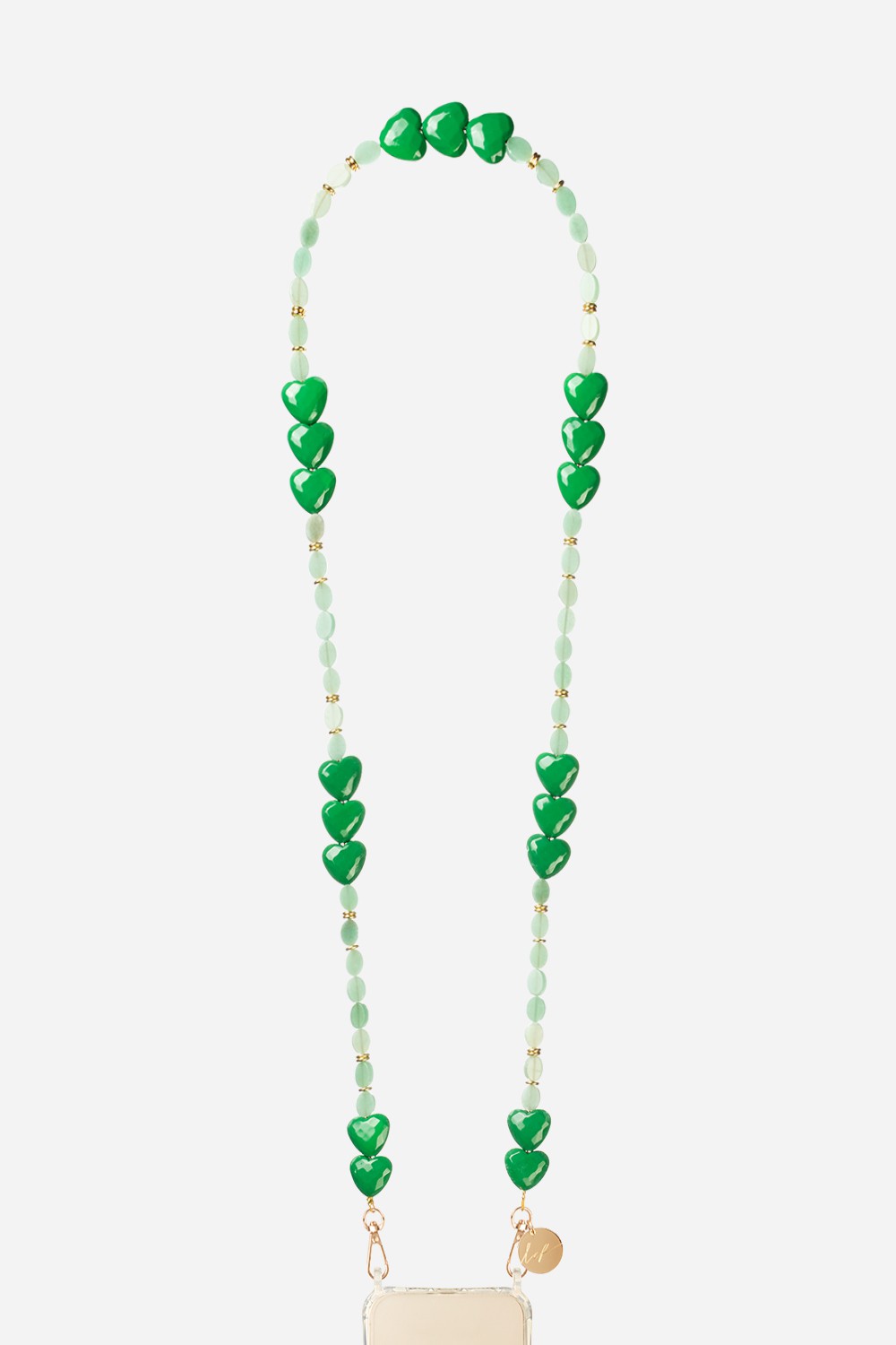 Long Amy Green Chain 120 cm