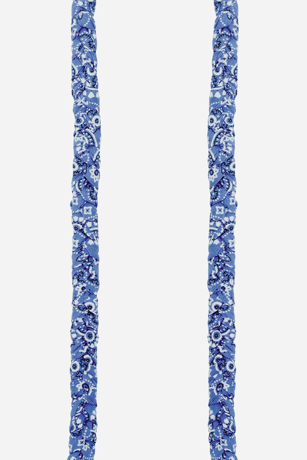 Printed Cord Della Blue