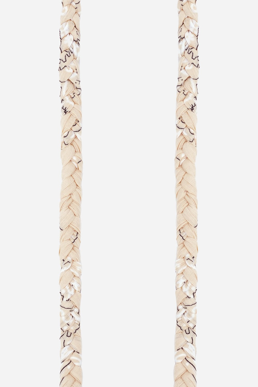 Della beige braided cord