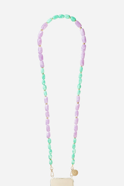 Long Talia Purple Chain 120 cm