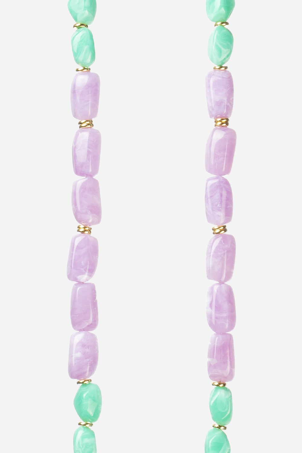 Long Talia Purple Chain 120 cm