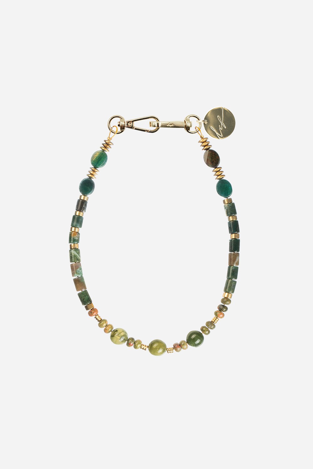 Green Jade Short Chain 40 cm