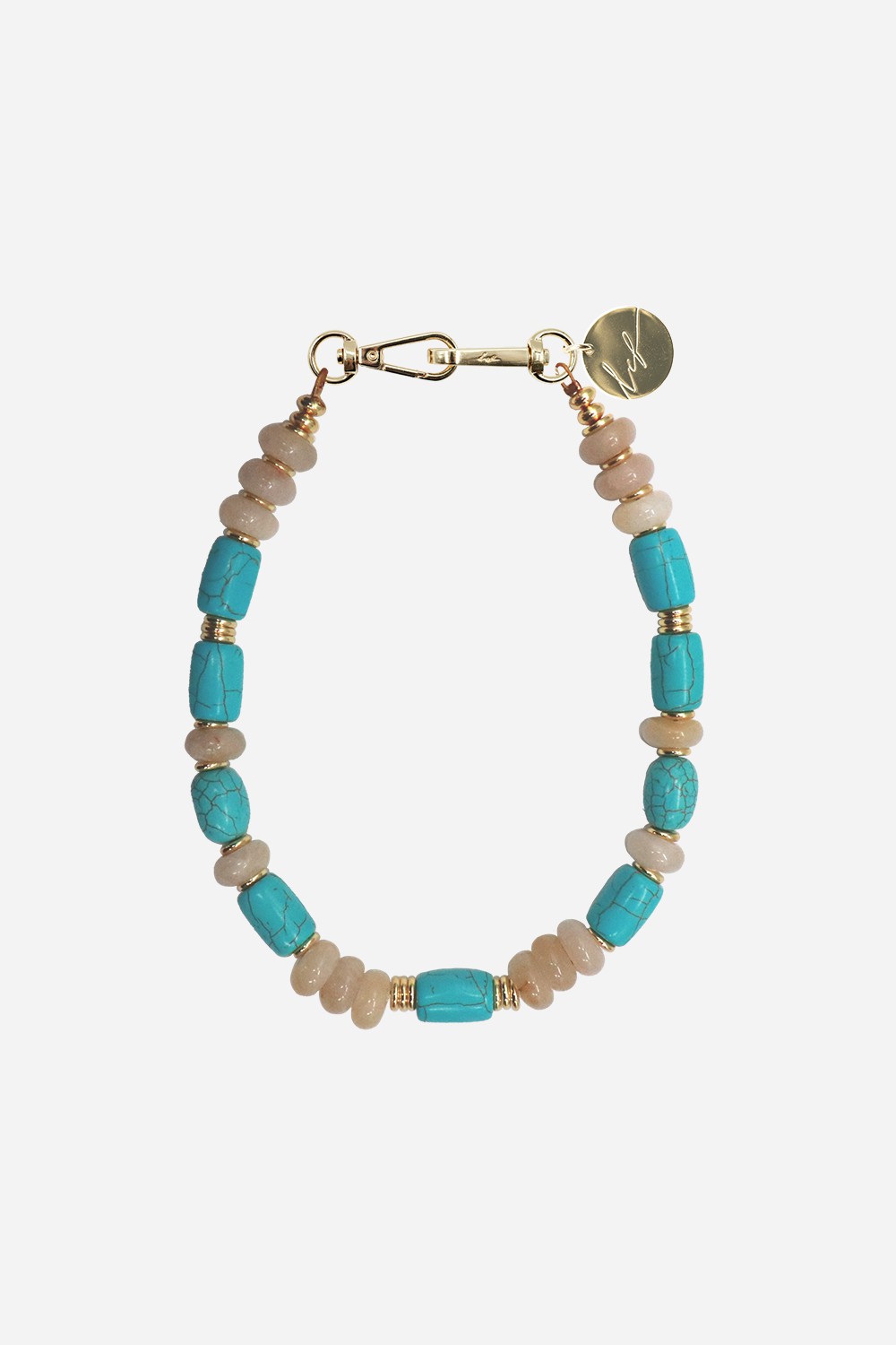 Bijoux Collier Artemis Turquoise 40 cm