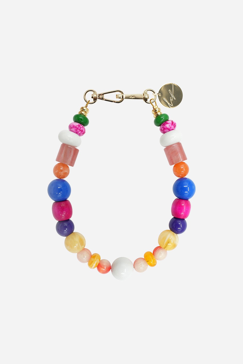 Bijoux Collier Luana Multicolore 40 cm