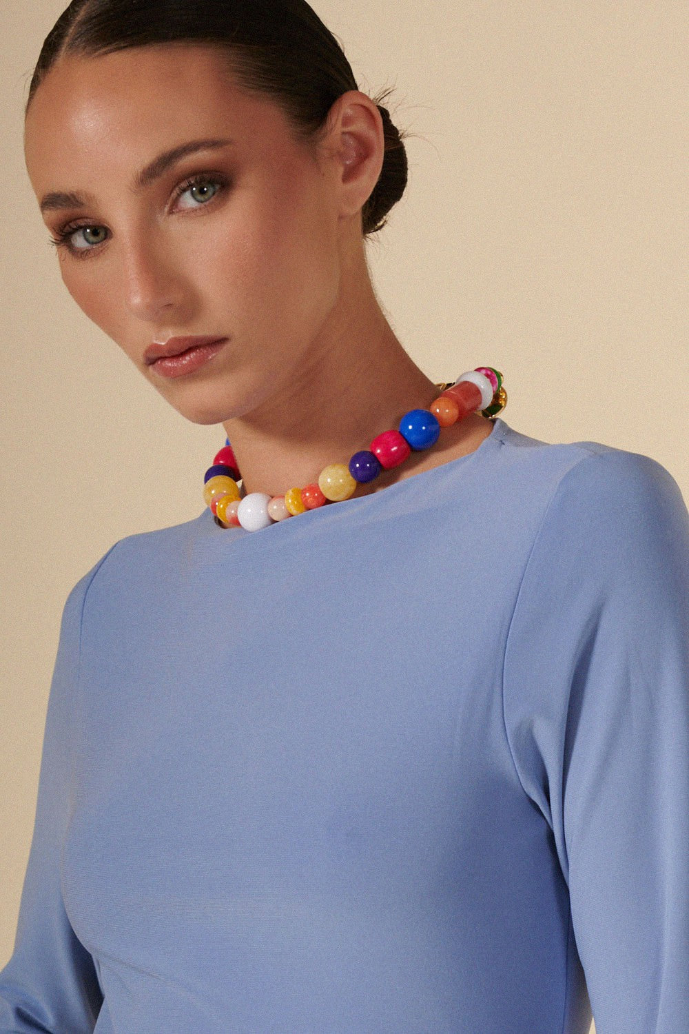 Jewelry Necklace Luana Multicolor 40 cm