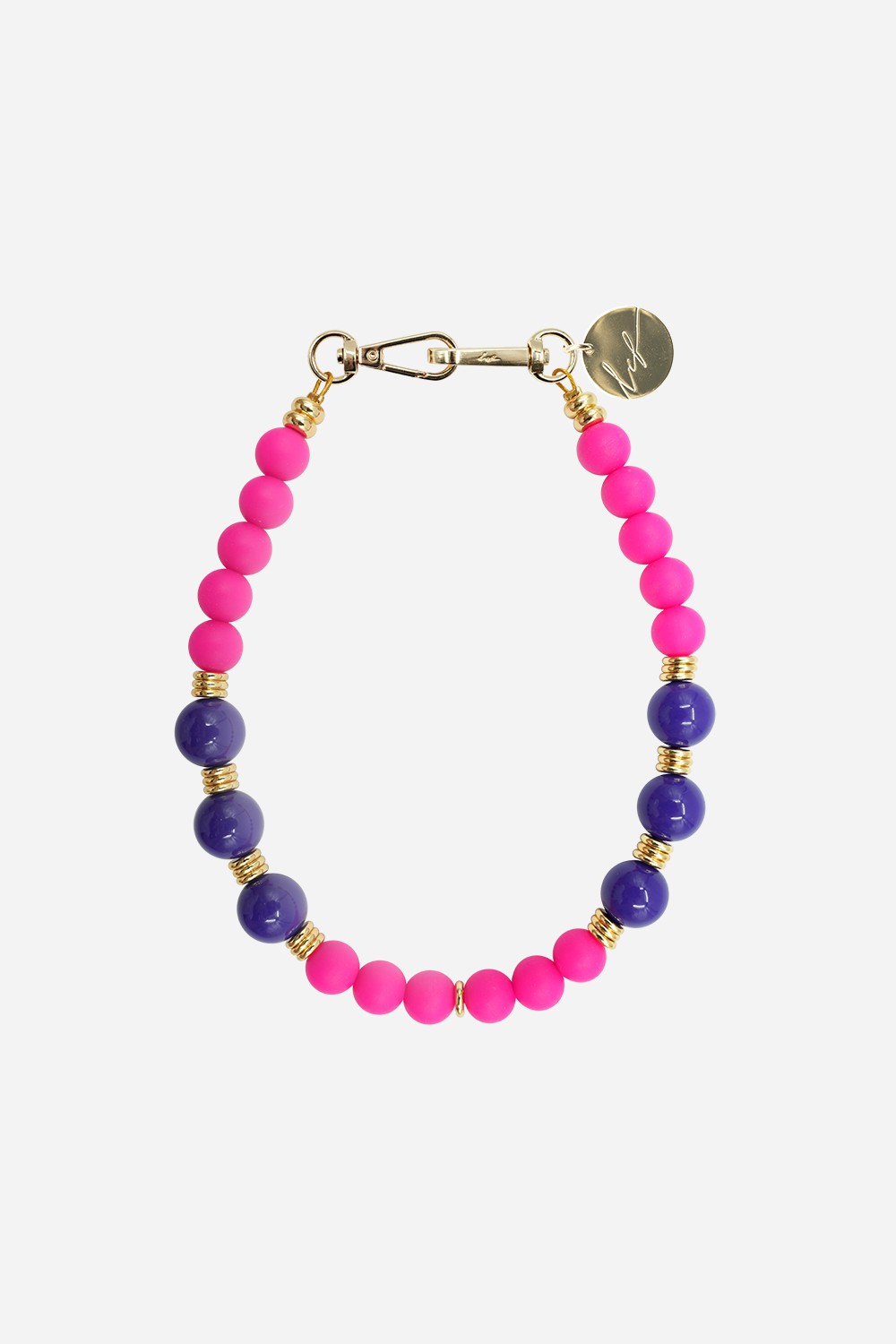 Bijoux Collier Dalia Fuschia 40 cm