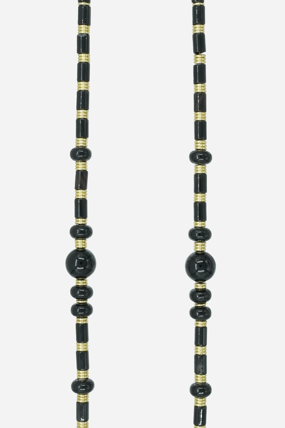 Leia Black Long Chain 120 cm