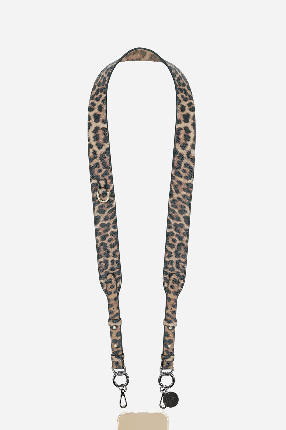 Chaine Longue Nora Leopard 120 cm