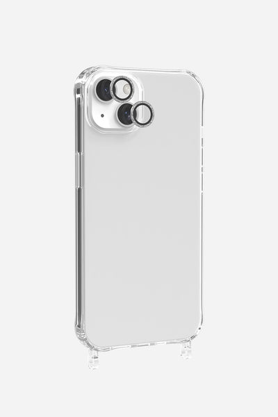 Silver Glitter Camera Protector (iPhone 13 / 13 Mini)