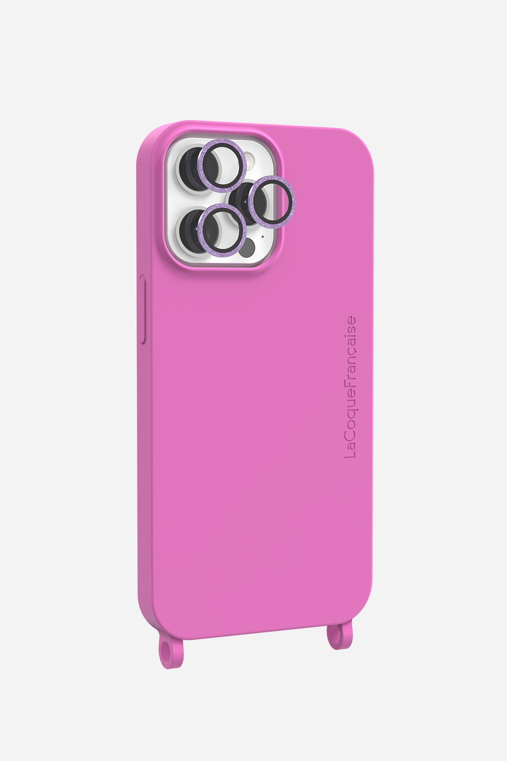 Protection camera paillettes violettes (iPhone 14 Pro / 14 Pro Max)