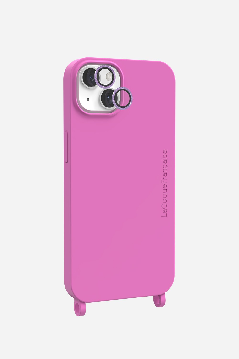 Protection camera paillettes violettes (iPhone 14 / 14 Plus)