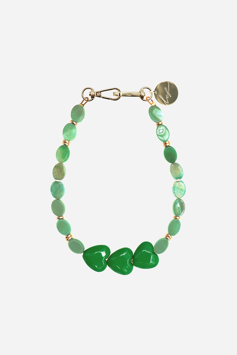 Jewelry Necklace Amy Green 40 cm