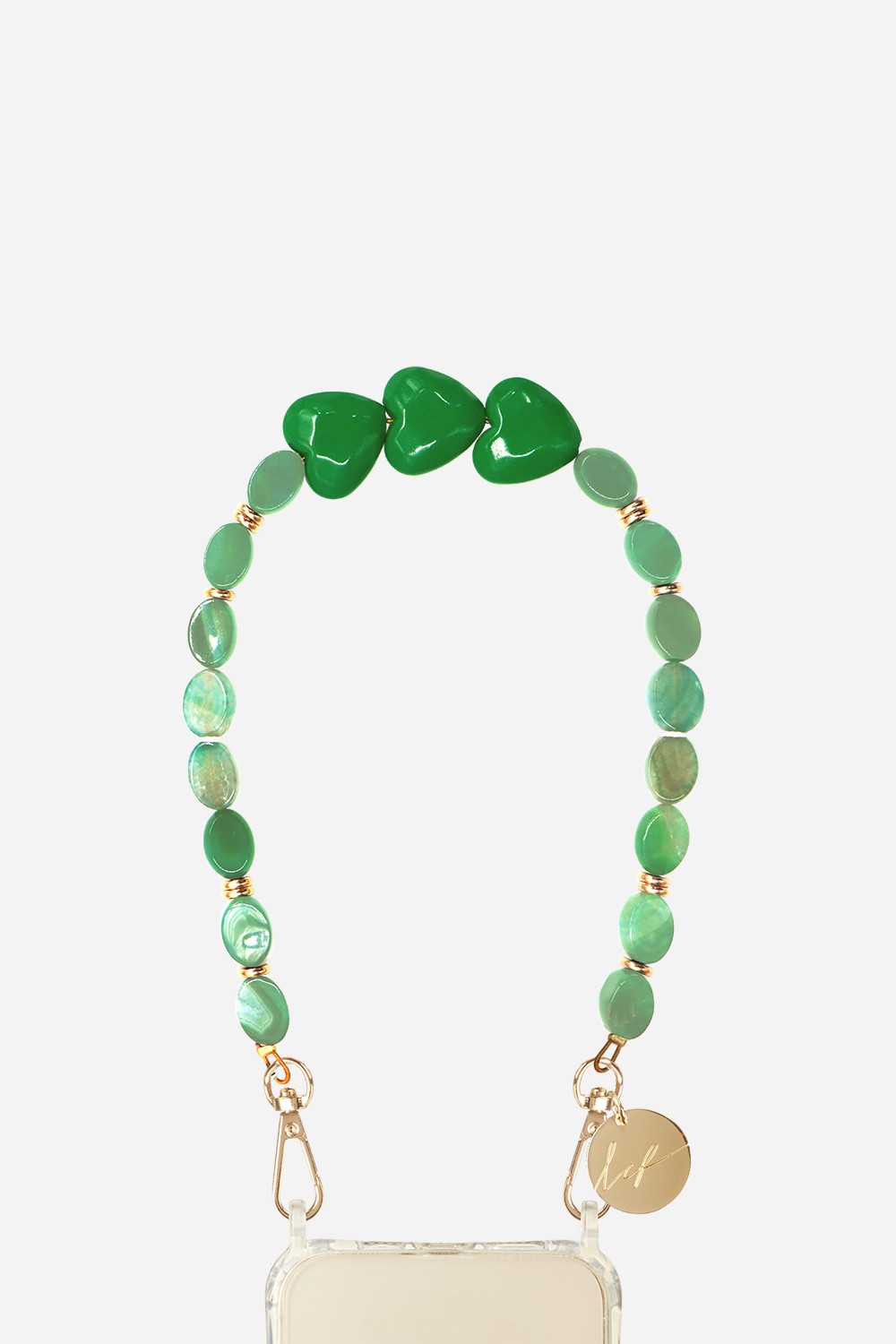 Jewelry Necklace Amy Green 40 cm