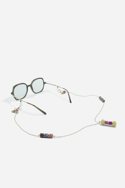 Lior Violet Eyeglass Chain Jewelry 72 cm