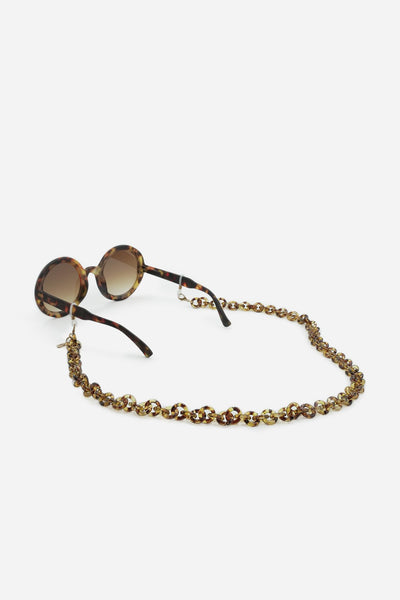 Yoko Brown Eyeglass Chain Jewelry 72 cm