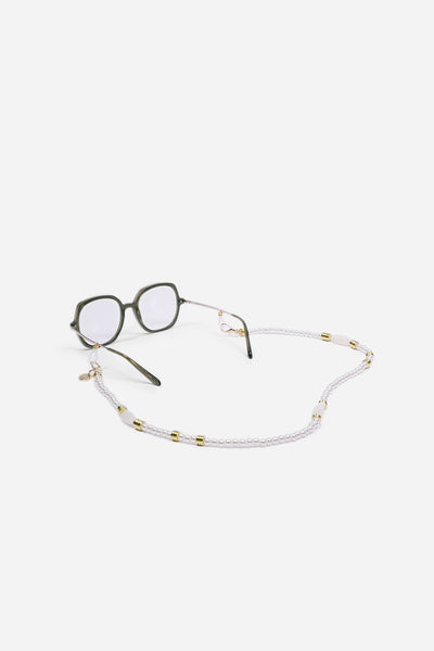 Bijoux Chaine De Lunette Sola Blanc 72 cm