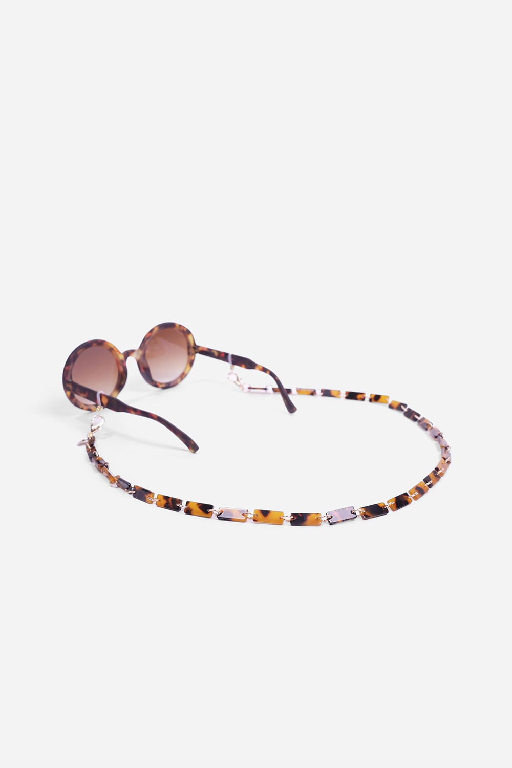 Nahara Brown Eyeglass Chain Jewelry 72 cm