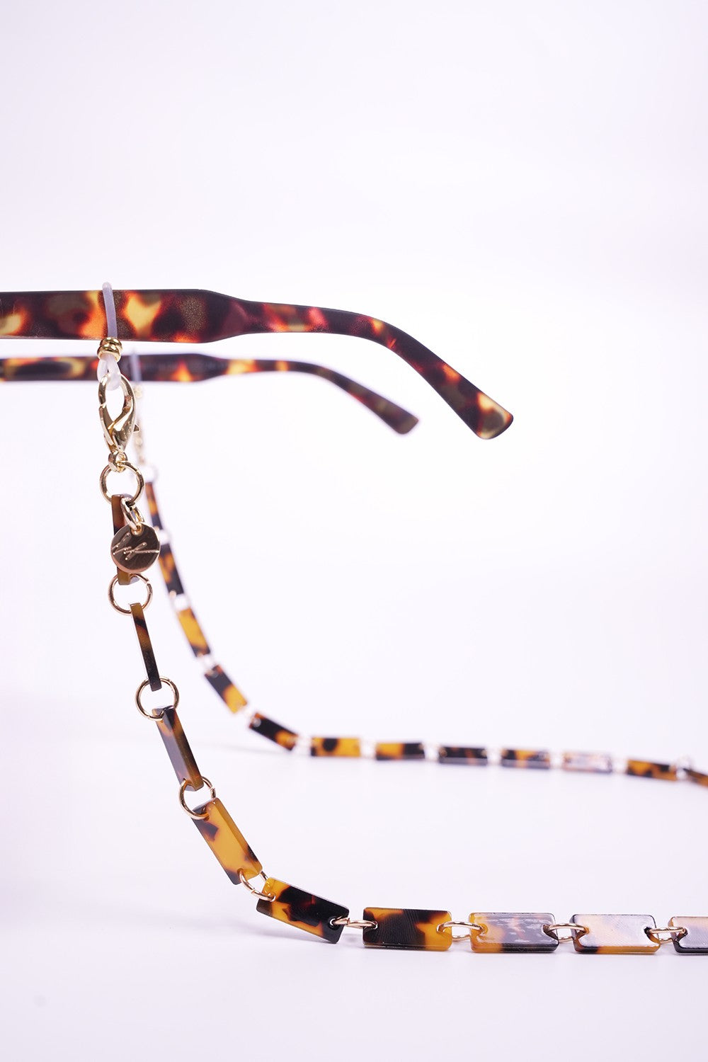 Bijoux Chaine De Lunette Nahara Marron 72 cm