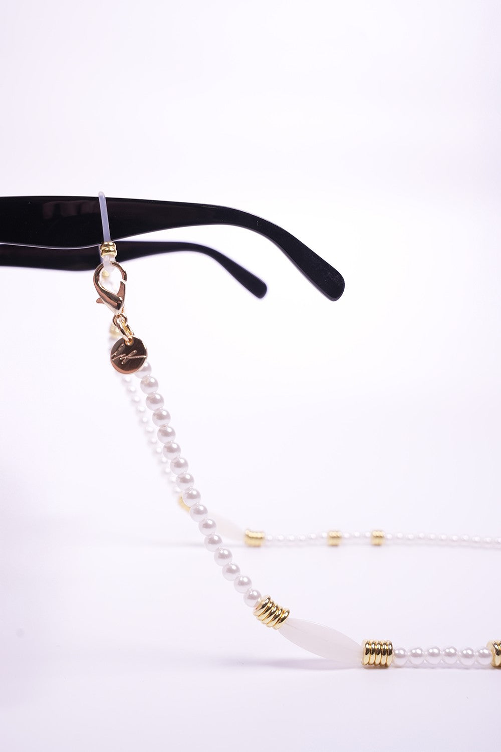 Bijoux Chaine De Lunette Sola Blanc 72 cm