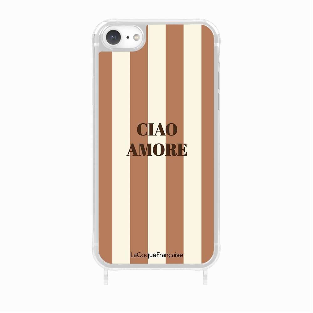 Ciao Amore Beige Printed Rings Case