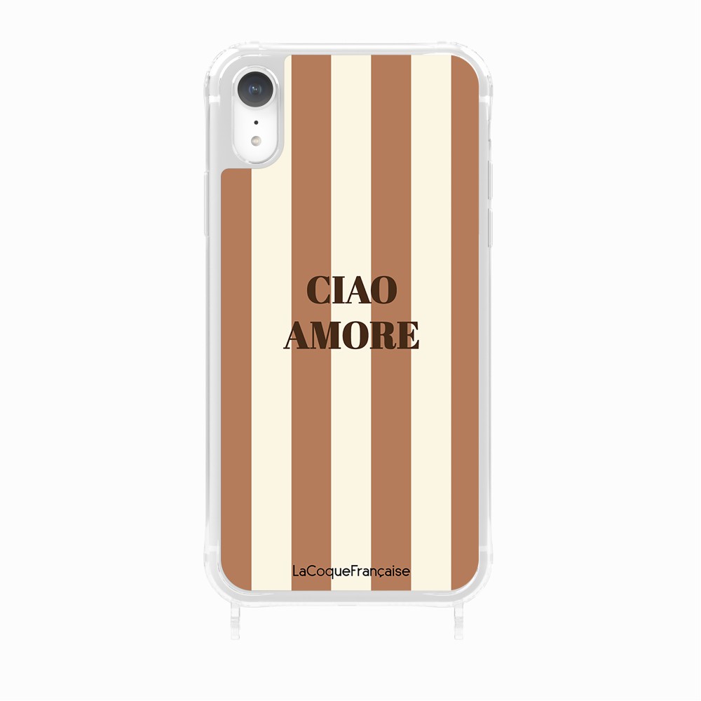 Ciao Amore Beige Printed Rings Case