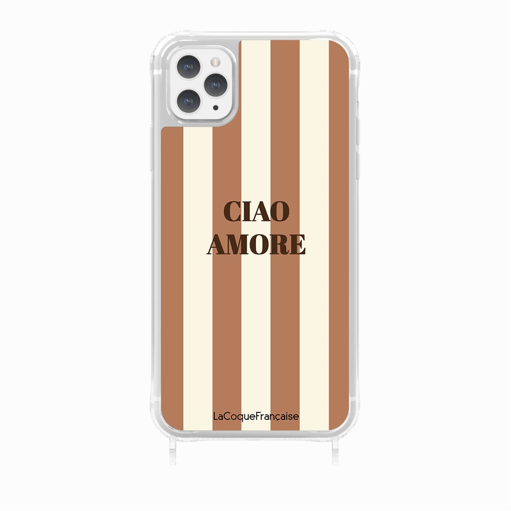 Ciao Amore Beige Printed Rings Case