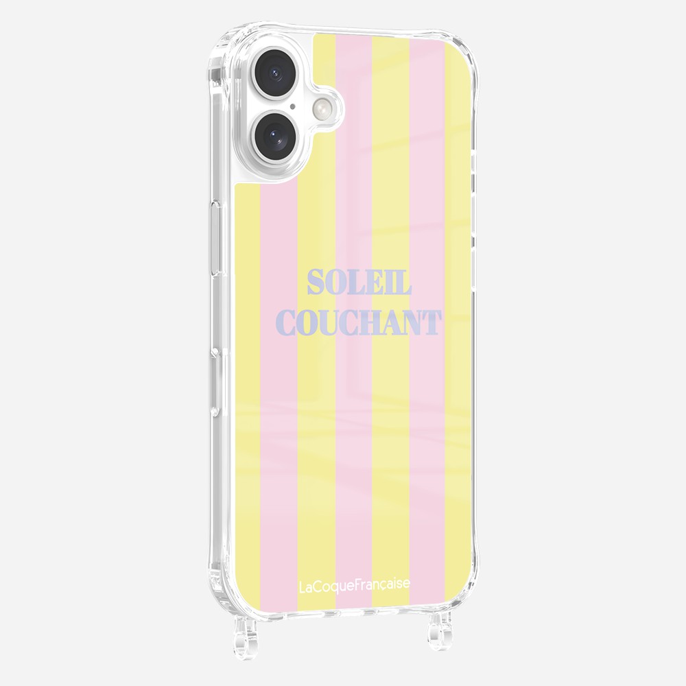 Coque Anneaux Imprimee Soleil Couchant