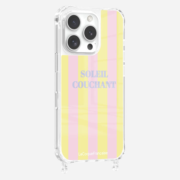 Coque Anneaux Imprimee Soleil Couchant