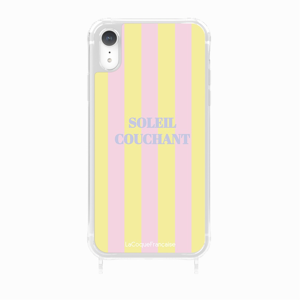 Coque Anneaux Imprimee Soleil Couchant