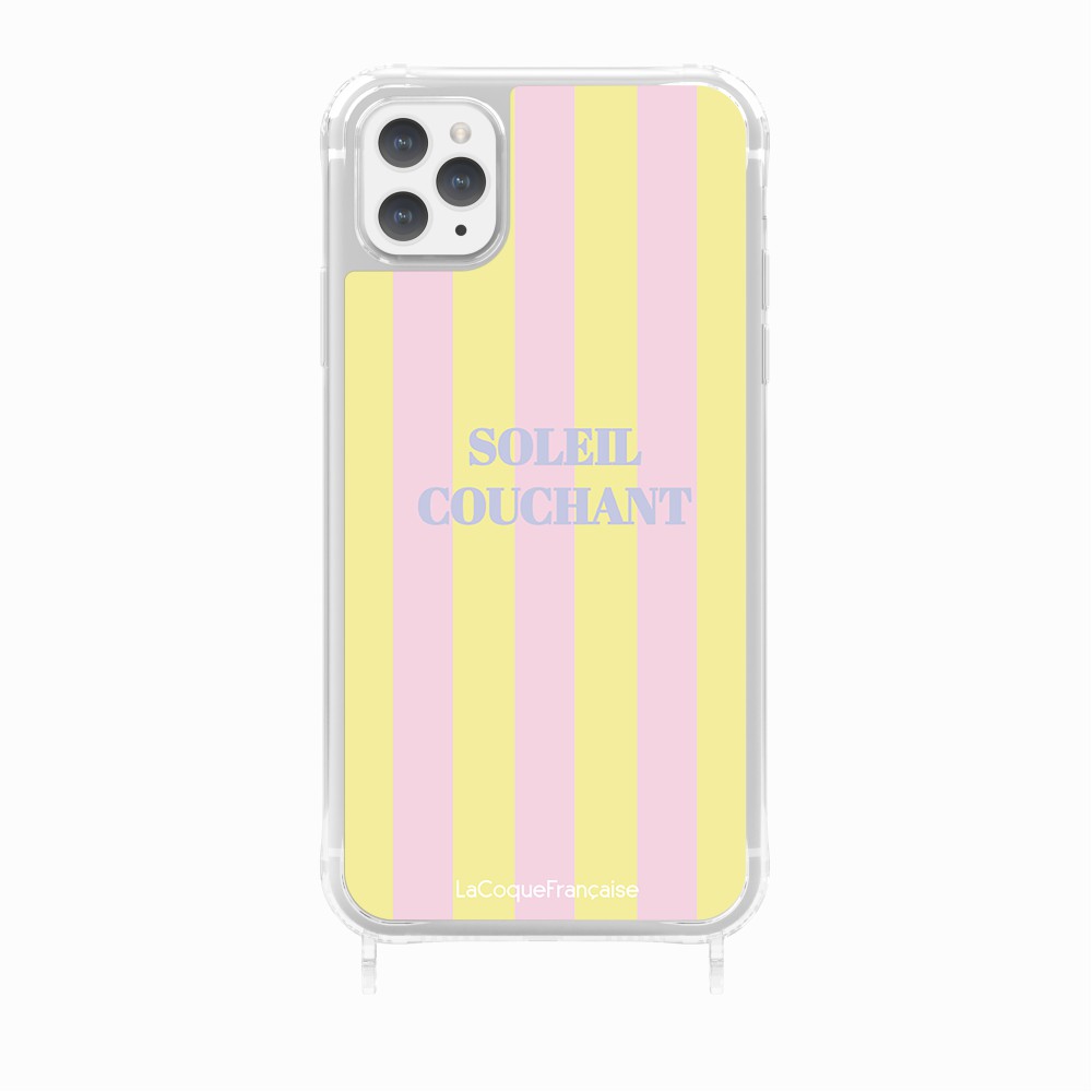 Coque Anneaux Imprimee Soleil Couchant