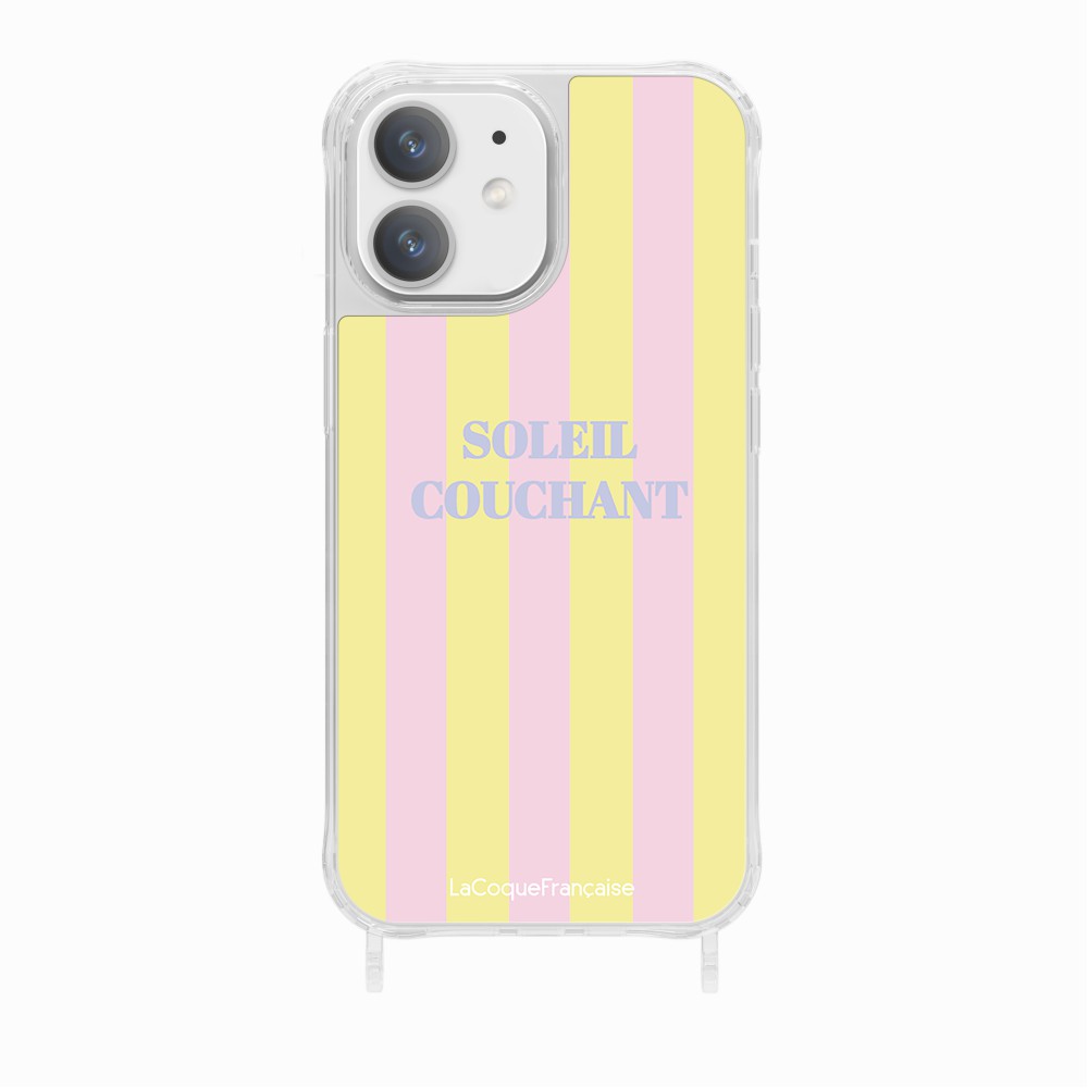 Coque Anneaux Imprimee Soleil Couchant