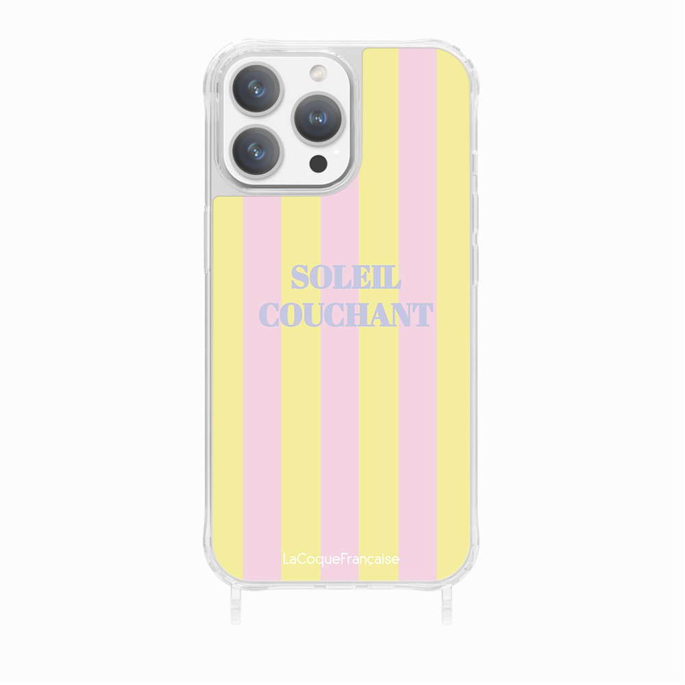 Coque Anneaux Imprimee Soleil Couchant