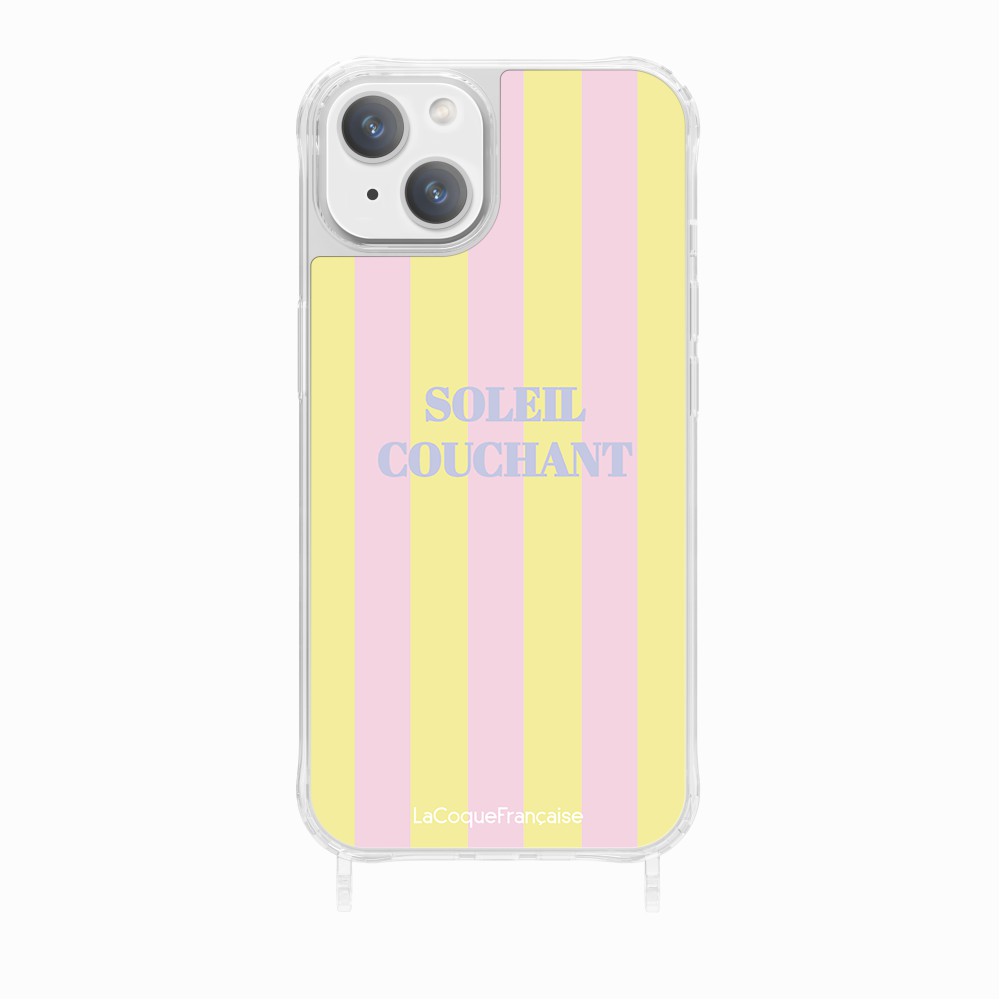 Coque Anneaux Imprimee Soleil Couchant