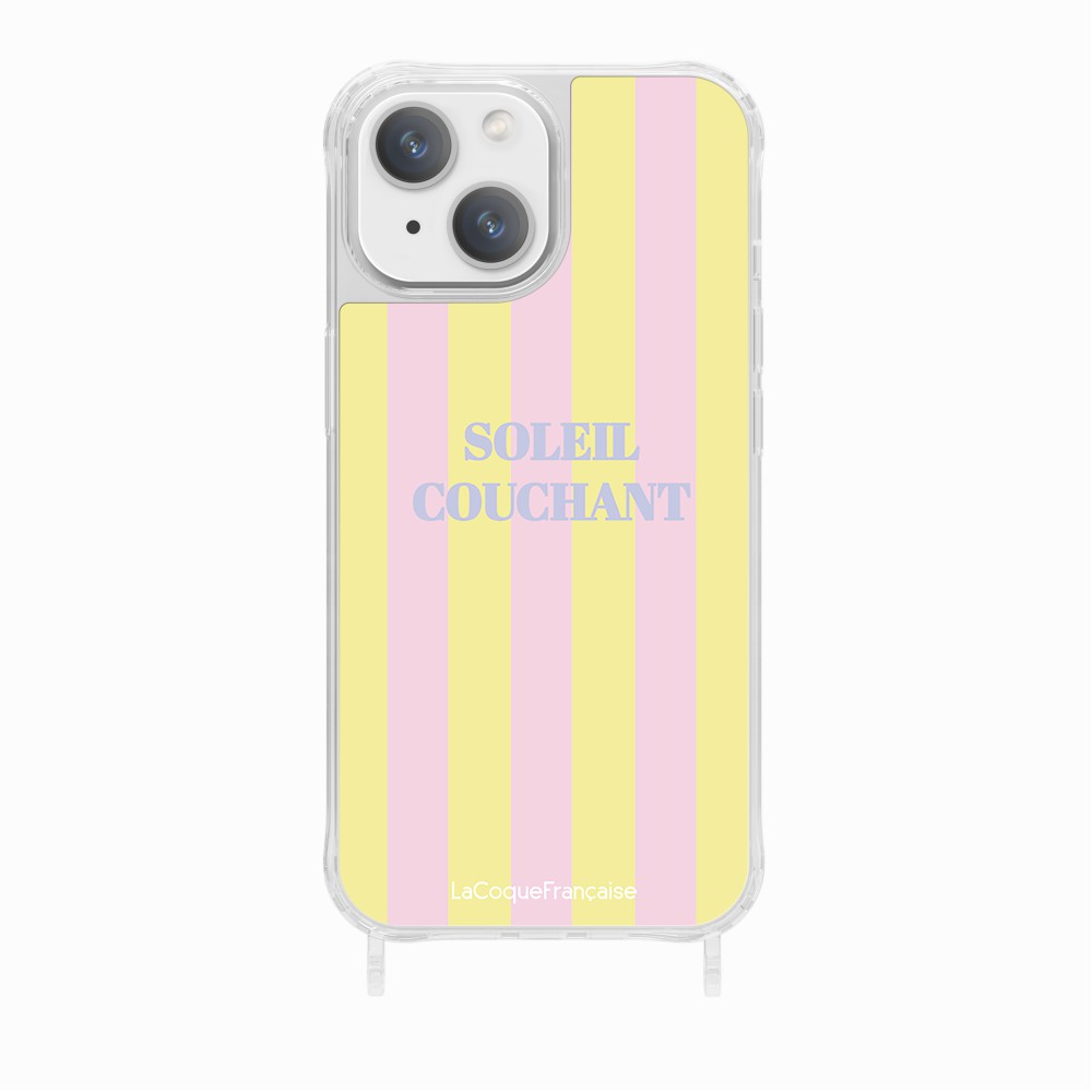 Coque Anneaux Imprimee Soleil Couchant