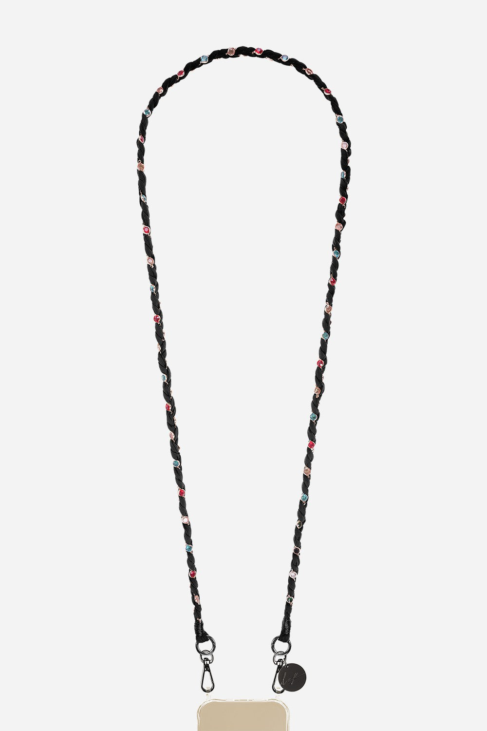 Doha Long Chain Black 120 cm