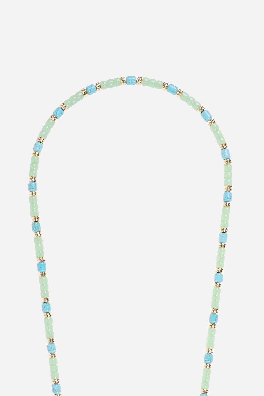 Evy Turquoise Long Chain 120 cm