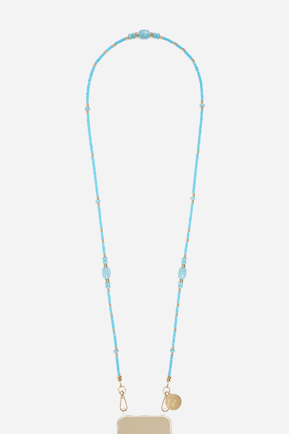 Kathia Turquoise Long Chain 120 cm