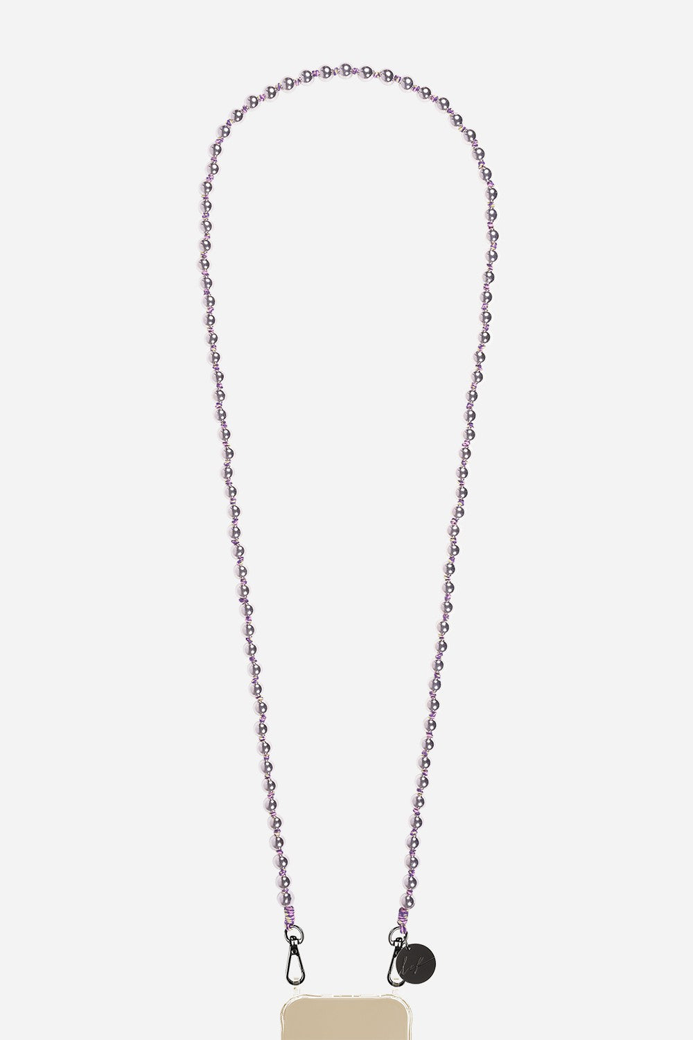 Leona Long Chain Silver 120 cm