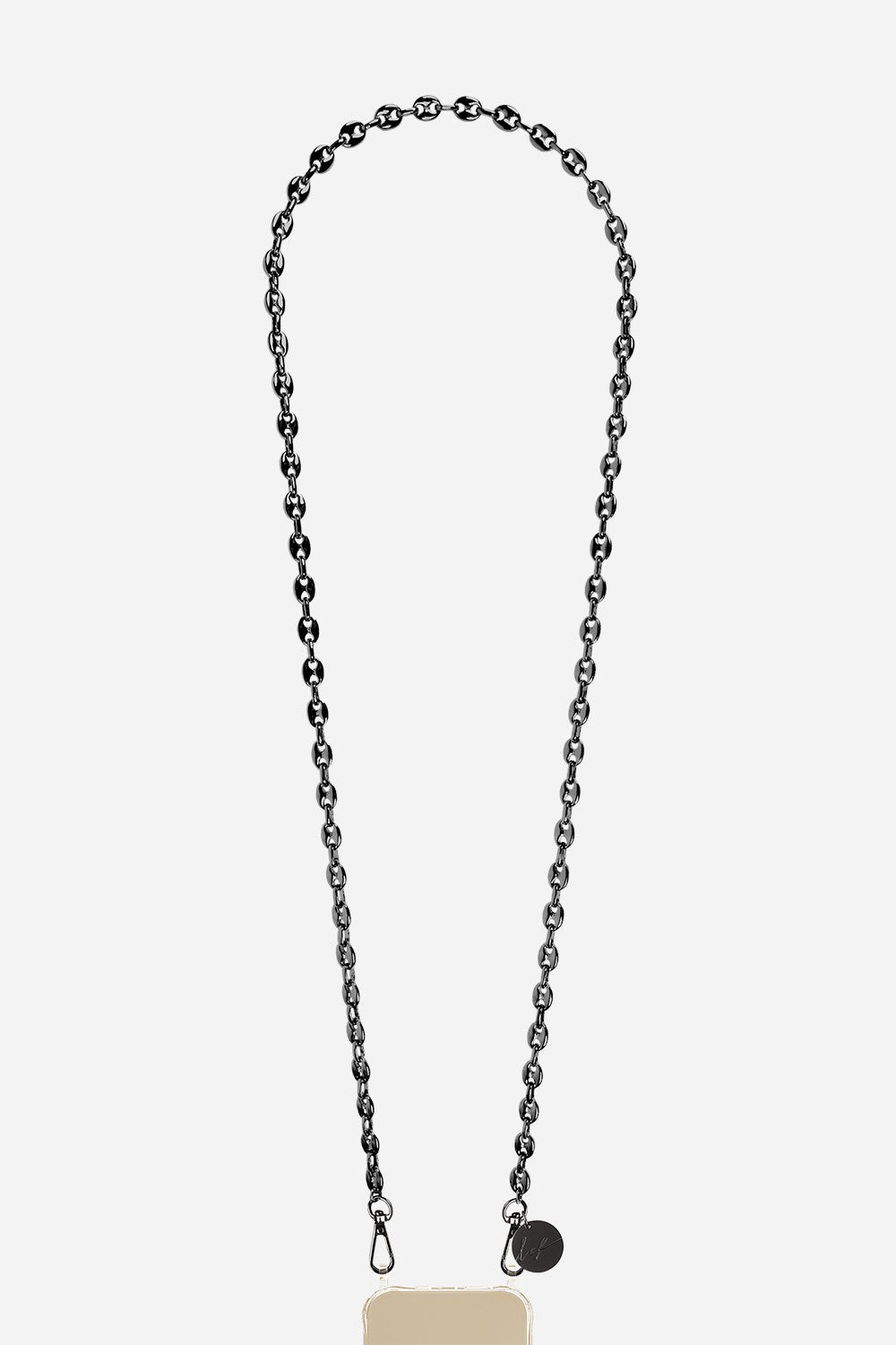 Maly Black Long Chain 120 cm