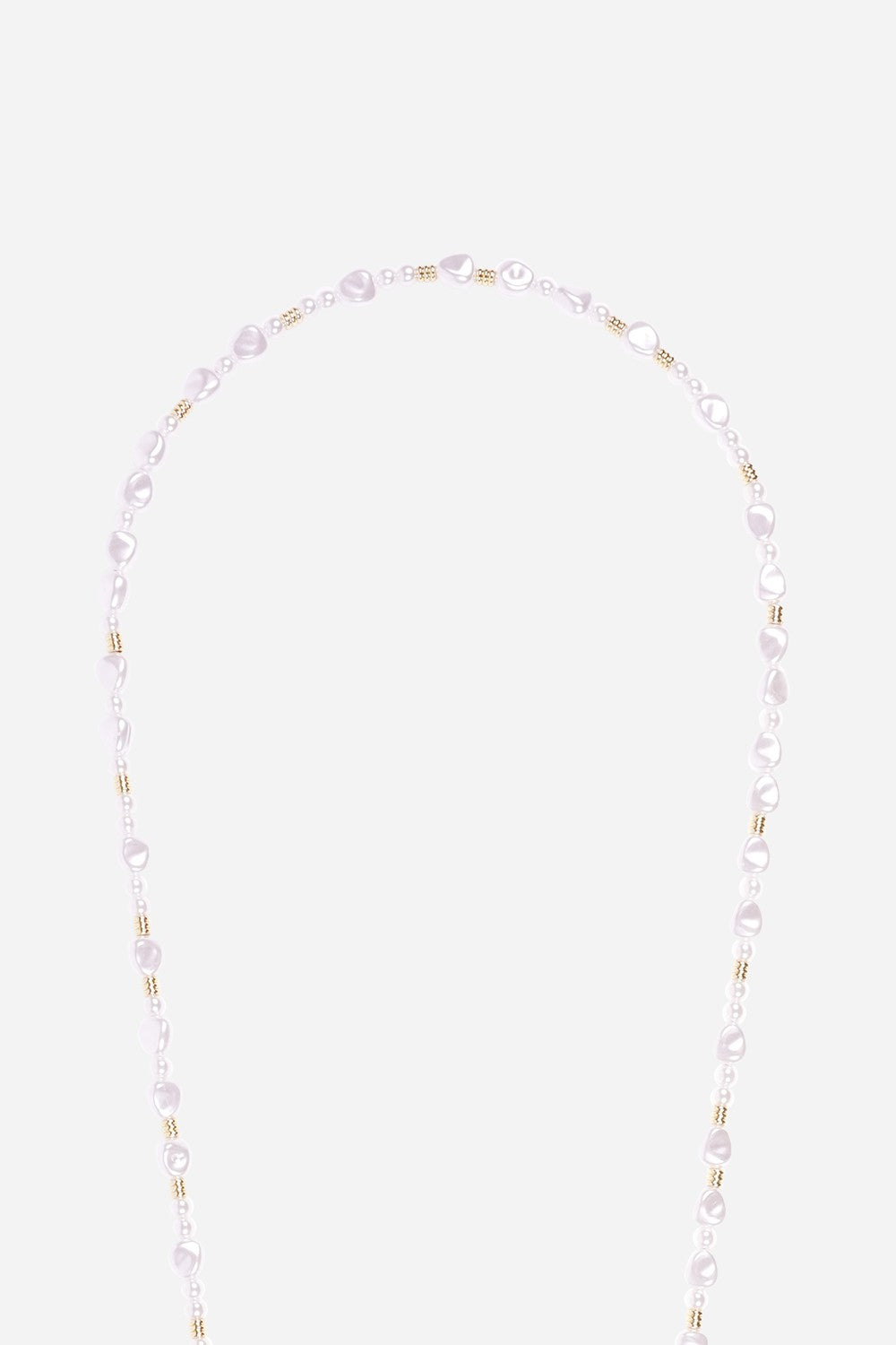 Melia White Long Chain 120 cm