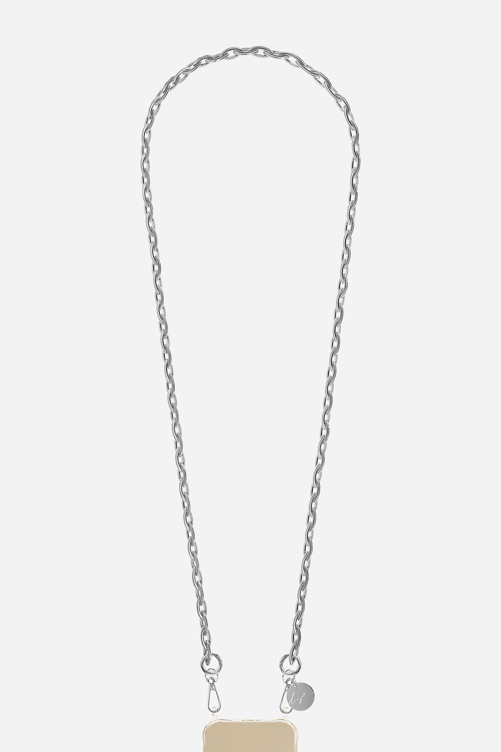 Long Pia Silver Chain 120 cm