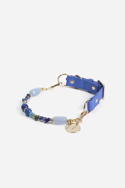 Collier chien Nalah bleu - N1